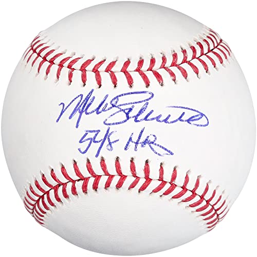 Mike Schmidt Autographed MLB Baseball with '548' Inscription - Autographed Baseballs