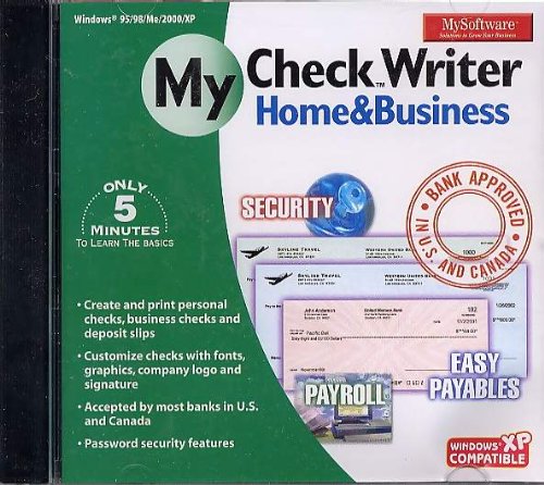 My Software - Checkwriter Home & Busines