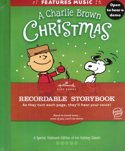 A Charlie Brown Christmas - Hallmark Recordable Book with Music