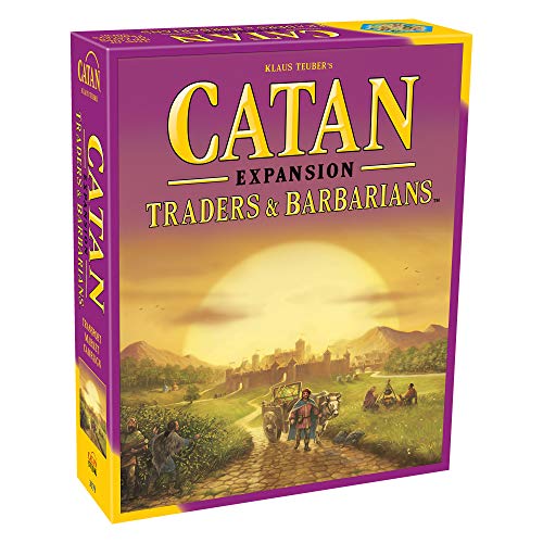 Catan Traders and Barbarians Expansion | Adventure Board Game for Adults and Family | Ages 12+ | 3-4 Players | 90 Minute Playtime | By Catan Studio