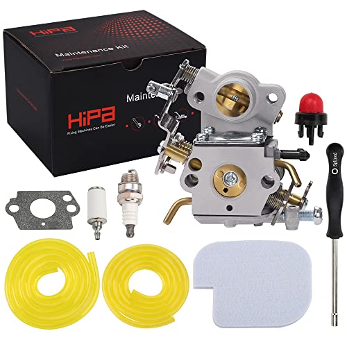 Hipa C1M-W26C 545070601 Carburetor for Poulan Pro P3314 PP3816 PP4218 PP3416 PPB3416 PP3516 PP4018 SM4218AV Gas Chainsaw with 530057925 Air Filter
