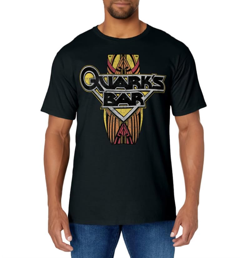 Star Trek: Deep Space Nine Quark's Bar Vintage Logo T-Shirt