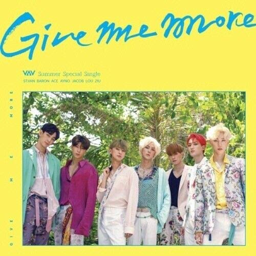 VAV 'Give Me More' Summer Special Single Album CD+76p PhotoBook+2p PhotoCard Sealed