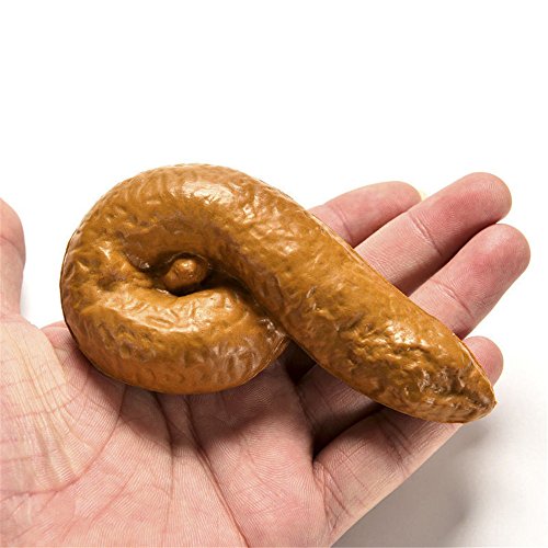 Wendy Mall 1 Pc Funny Joke Tricky Toys Mischief Turd Gag Gift Realistic Shits Poop Fake Turd Classic Shit Practical