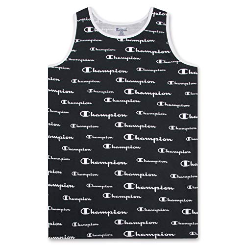 Champion Big and Tall Tank Tops for Men – Big and Tall Mens Sleeveless Shirts Black White