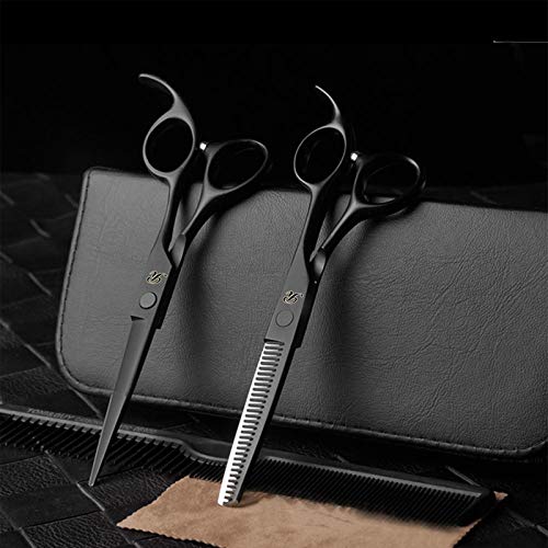 Professional Hair Cutting Scissors Kit Haircut Barber Scissors Hair Cutting & Thinning Shears Set, tijeras de peluqueria profesional, tijeras para cortar cabello, Hairdresser Scissors