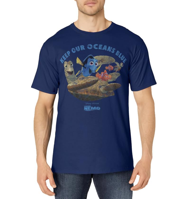 Disney Pixar Finding Nemo Keep Our Oceans Blue T-Shirt