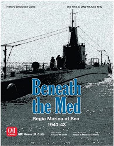 GMT Games Beneath The Med: Regina Marina at Sea, 1940-43