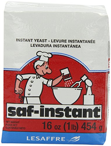 Saf Instant Yeast, 1 Pound Pouch (2-Pack)