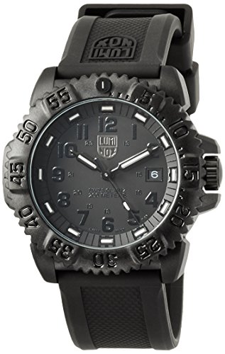 Luminox Men's Navy Seal Black/Black Rubber Watch