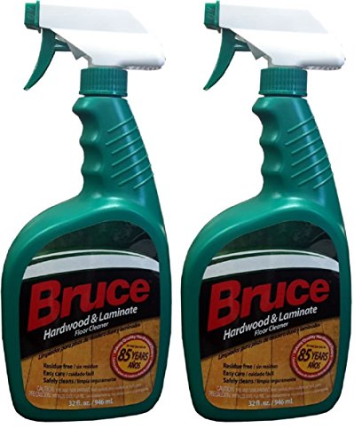 Bruce Laminate And Hardwood Floor Cleaner 32 oz Each ( Pack Of 2 ) (Packaging May Vary)
