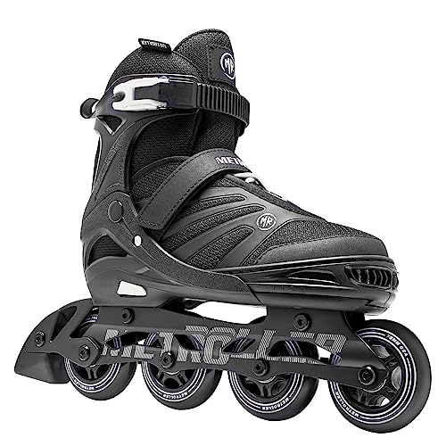 METROLLER Women Inline Skates Men Skates for Adult Female Male Adjustable Inline Skates for Teens Boys and Girls.