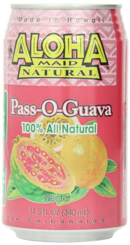 Aloha Maid Juice Pass-O-Guava, 11.5-Ounce (Pack of 24)