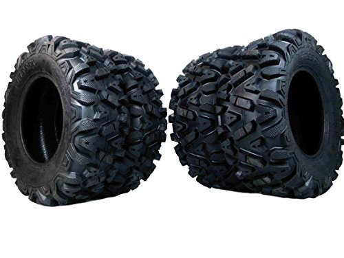 4 New 25x8-12 25x10-12 KT MASSFX ATV UTV all-terrain Tire Set 6 PLY 25' 25x8x12 25x10x12 Tubeless Tires