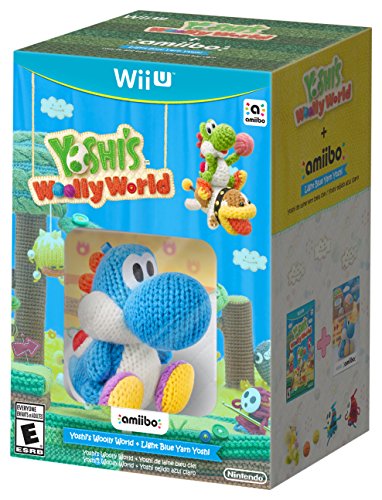 Yoshi's Woolly World + Blue Yarn Yoshi amiibo - Wii U