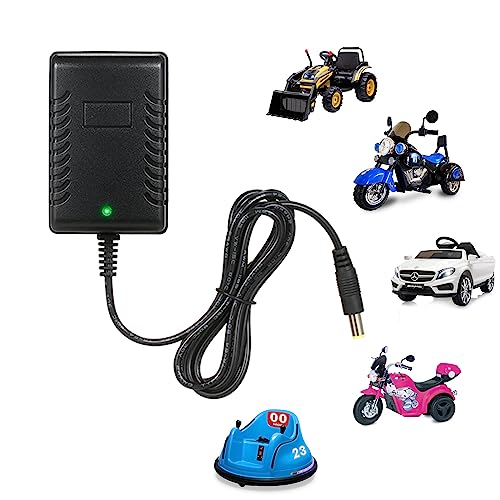 6V Battery Charger for Kids Ride On Toys car 6 Volt Battery Charger for Best Choice Products Hello Kitty SUV Kid Trax Toddler Quad Kidzone Bumper Car Electric Toys Charger