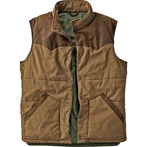 Legendary Whitetails Men's Longhorn Ranchers Vest, Nutmeg, Small