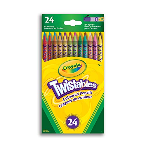 Crayola 24 Twistables Colored Pencils