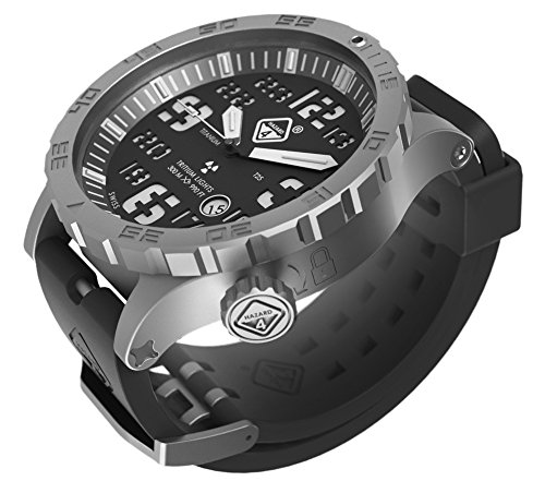 HAZARD 4 Heavy Water Diver(TM) BlackTie: Titanium Tritium Dive-Watch - A