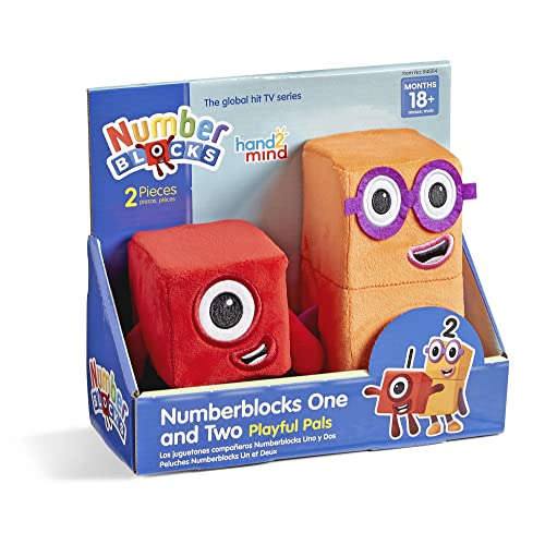 hand2mind Numberblocks One and Two Playful Pals, Numberblocks Plush, Numberblocks Toys, Cute Plushies, Plush Toys, Cute Stuffed Animals, Preschool Toys, Sensory Toys, Imaginative Play Toys