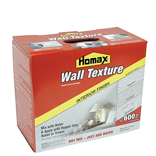 Homax 41072083607 Wall and Ceiling Dry Mix Texture 15 lb, Orange Peel and Knockdown Texture