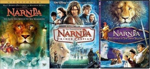 The Chronicles of Narnia Trilogy 1 2 3 (3 DVD SET, WS)