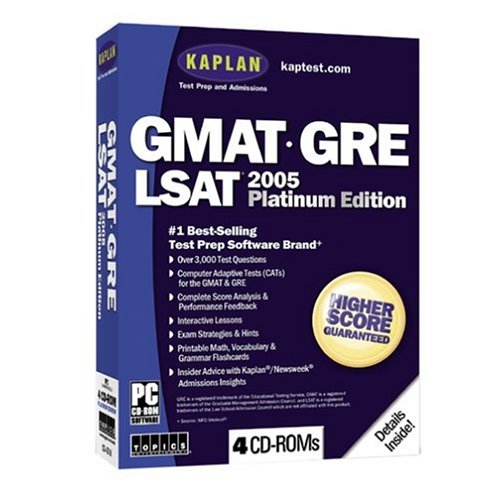 Kaplan GMAT/GRE/LSAT 2005 Platinum