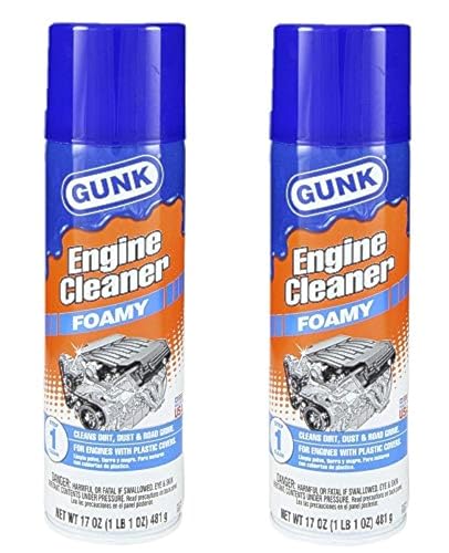Gunk FEB1 Foamy Engine Brite Engine Cleaner - 17oz. 2 Pack