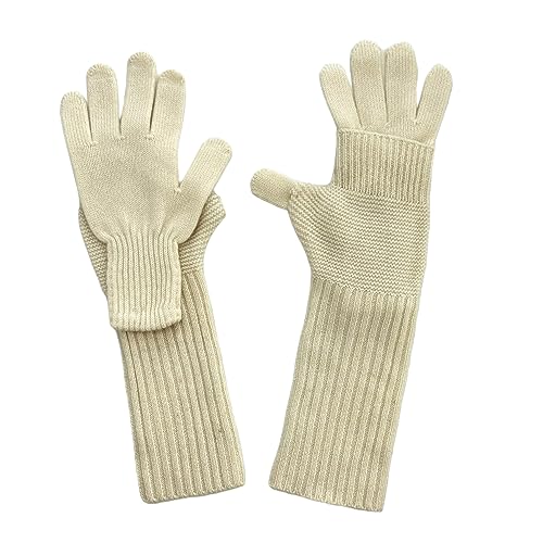 AVANT CLOTHING CO Long cashmere unisex hand warmer and gloves