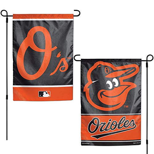 Wincraft MLB Baltimore Orioles Garden Style, Team Colors, 12' x 18'