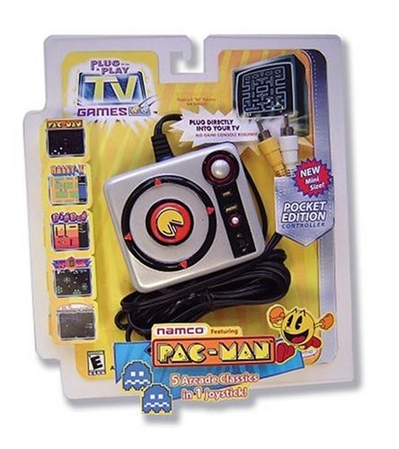 Jakks Pacific Namco Plug 'N Play Mini Portable Pac-Man Pocket Edition