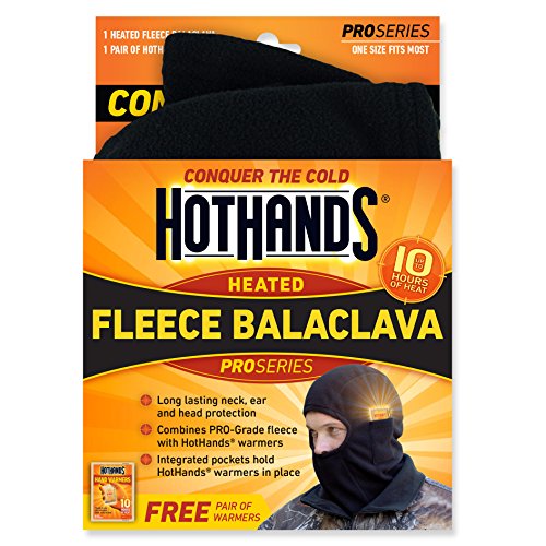 Hothands BALACLAVABLK Hot Hands Fleece Balaclava - Black
