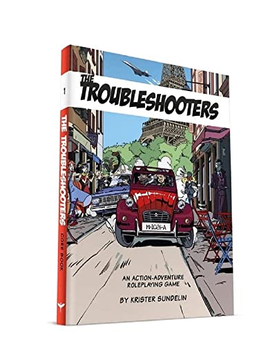 Modiphius The Troubleshooters RPG Core Book