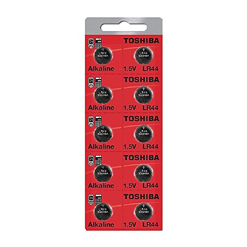 Toshiba LR44 Battery 3V Battery 1.5V Alkaline (100 Batteries)