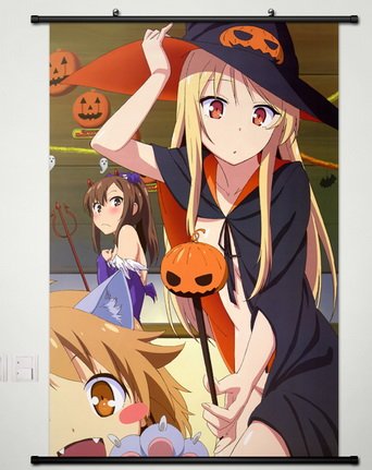 The Pet Girl of Sakurasou Wall Scroll Poster Fabric Painting for Anime Key Roles 10 L