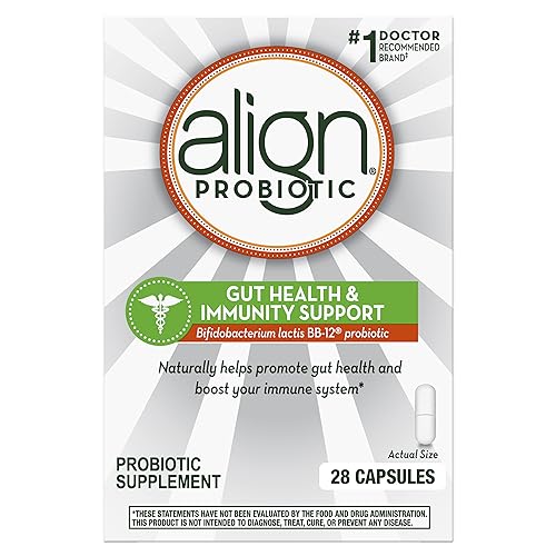Align Gut Health & Immunity Probiotic, Daily Digestive Support for Women and Men, Helps Support Immune and Digestive Health, 28 Capsules