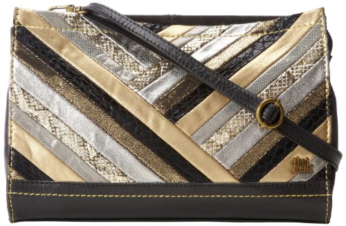 The SAK Iris Demi Clutch Handbag,Chevron Sparkle,One Size