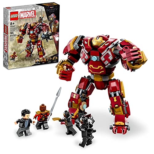 LEGO Marvel The Hulkbuster: The Battle of Wakanda 76247, Action Figure, Buildable Toy with Hulk Bruce Banner Minifigure, Avengers: Infinity War Set for Kids
