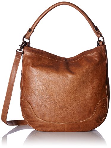 Frye womens Melissa Hobo Shoulder Handbag, Beige, One Size US
