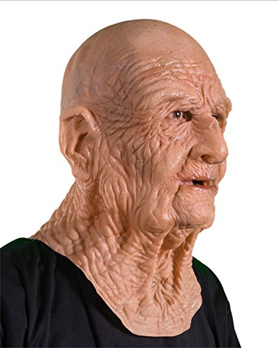Zagone DOA Mask, Old Dead Bald Wrinkly Man Super Soft Latex