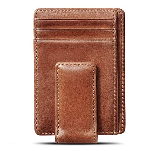 HoJ Co. CARRYALL Money Clip Wallet | Super Strong Magnetic Wallet | Money Clip For Men | Front Pocket Wallet | Slim Card Wallet