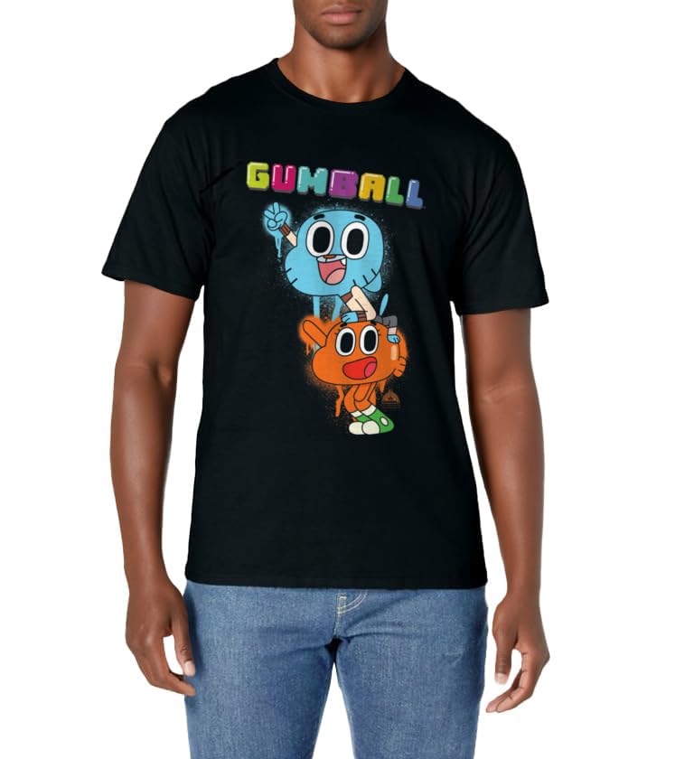 The Amazing World of Gumball Gumball Spray T-Shirt