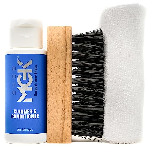 Shoe MGK Essentials Kit - Travel Shoe Care Kit - Cleans Dirt and Grime off Athletic, Leather, and White Shoes