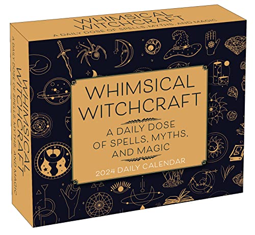 Whimsical Witchcraft 2024 Boxed Daily Desk Calendar: A Daily Dose of Spells, Myths, and Magic