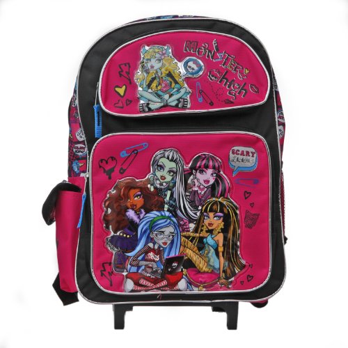 Monster High Scary Licious Roller Backpack Bag