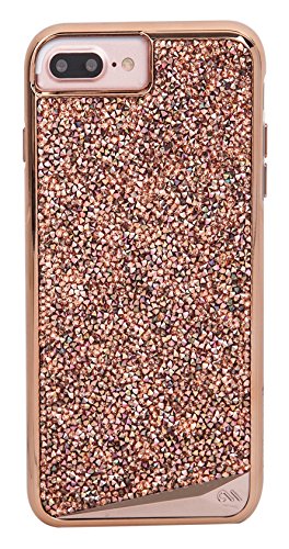 Case-Mate - iPhone 7 Plus Case - Brilliance - 800+ Genuine Crystals - for iPhone 7 Plus / 6s Plus / 6 Plus - Rose Gold