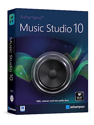 Music Studio 10 - Music software to edit, convert and mix audio files - Eight music programs in one for Windows 11, 10