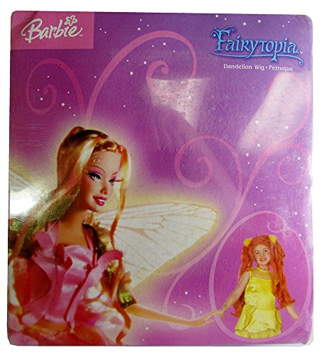 Rubie's Girls Barbie Fairytopia Dandelion Wig Costume Accessory, Orange, One Size