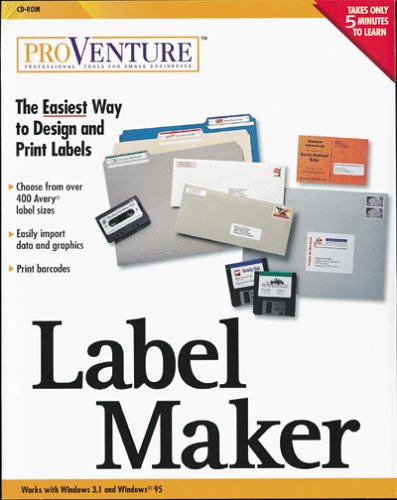 Proventure Label Maker (Jewel Case)