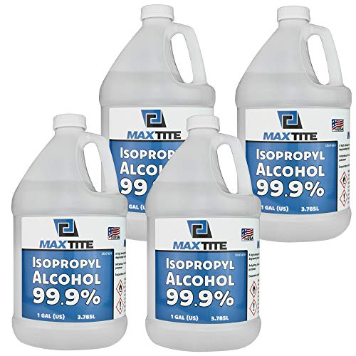 MaxTite Isopropyl Alcohol 99.9% (4 Pack, 1 Gallon) (4 Gal)
